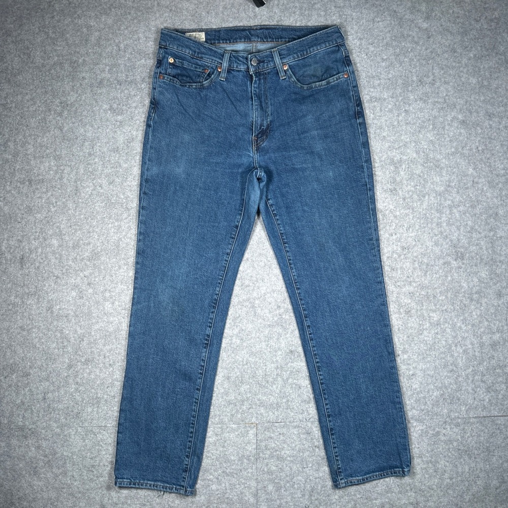 Levi's Denim Jeans Mens 34x32 Blue 541 Athletic Taper Stretch Casual Classic